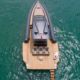 Day charter Anvera boat from top view