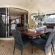 Charter Azimut 98 exterior dining table